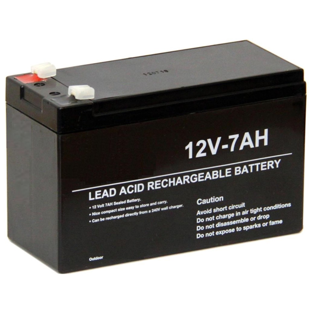 Batería 12V 7Ah / AGM / Uso general en Fuentes de Alimentación, UPS,  Paneles de Alarma etc. – Centronic
